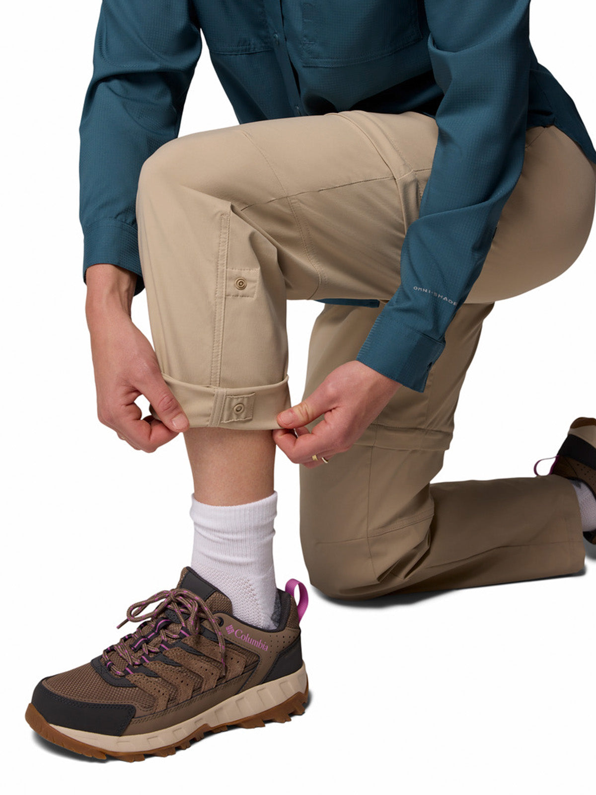 Pantalón Leslie Convert Pant Omni-Shade Beige