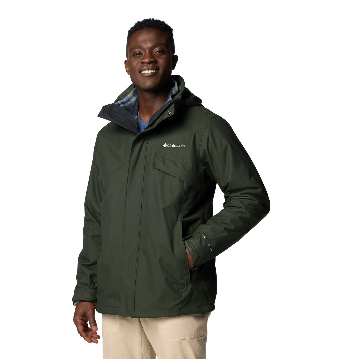 Campera Bugaboo Iii Fleece Omni-Tech Verde