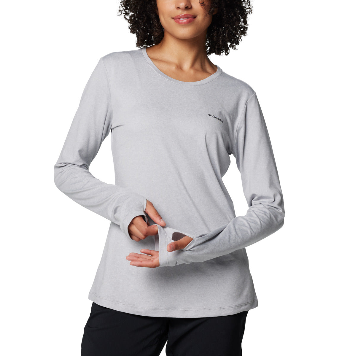 Remera Manga Larga Sloan Ridge Ls Shirt Omni-Wick Gris