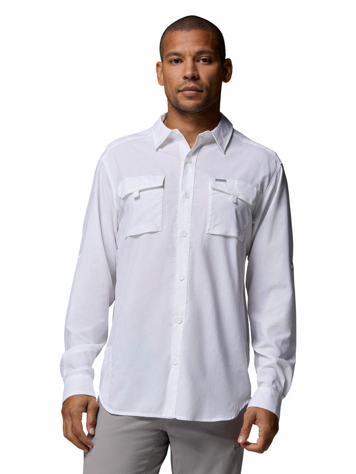 Camisa Manga Larga Silver Ridge Utility Omni-Shade Blanco