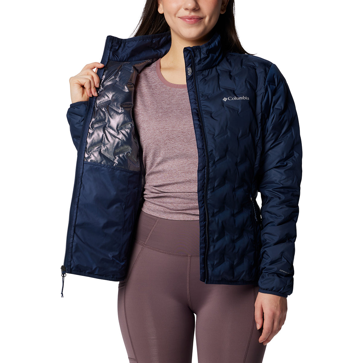 Campera Delta Ridge Ii Jkt Heat Seal Azul Marino