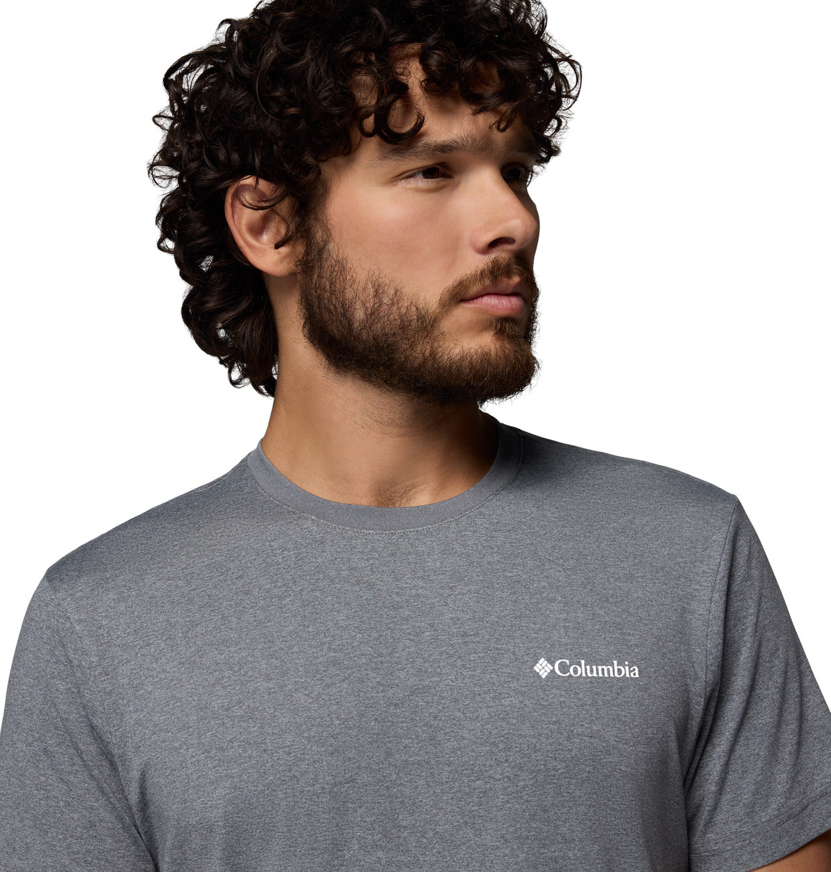 Remera Parsons Point Ss Omni-Shade Gris