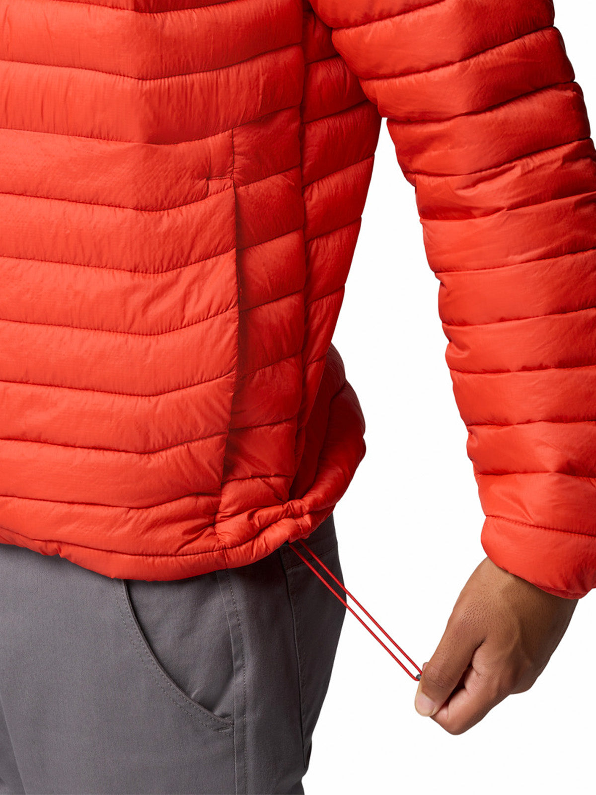 Campera Powder Pass Hooded Omni-Shield Rojo