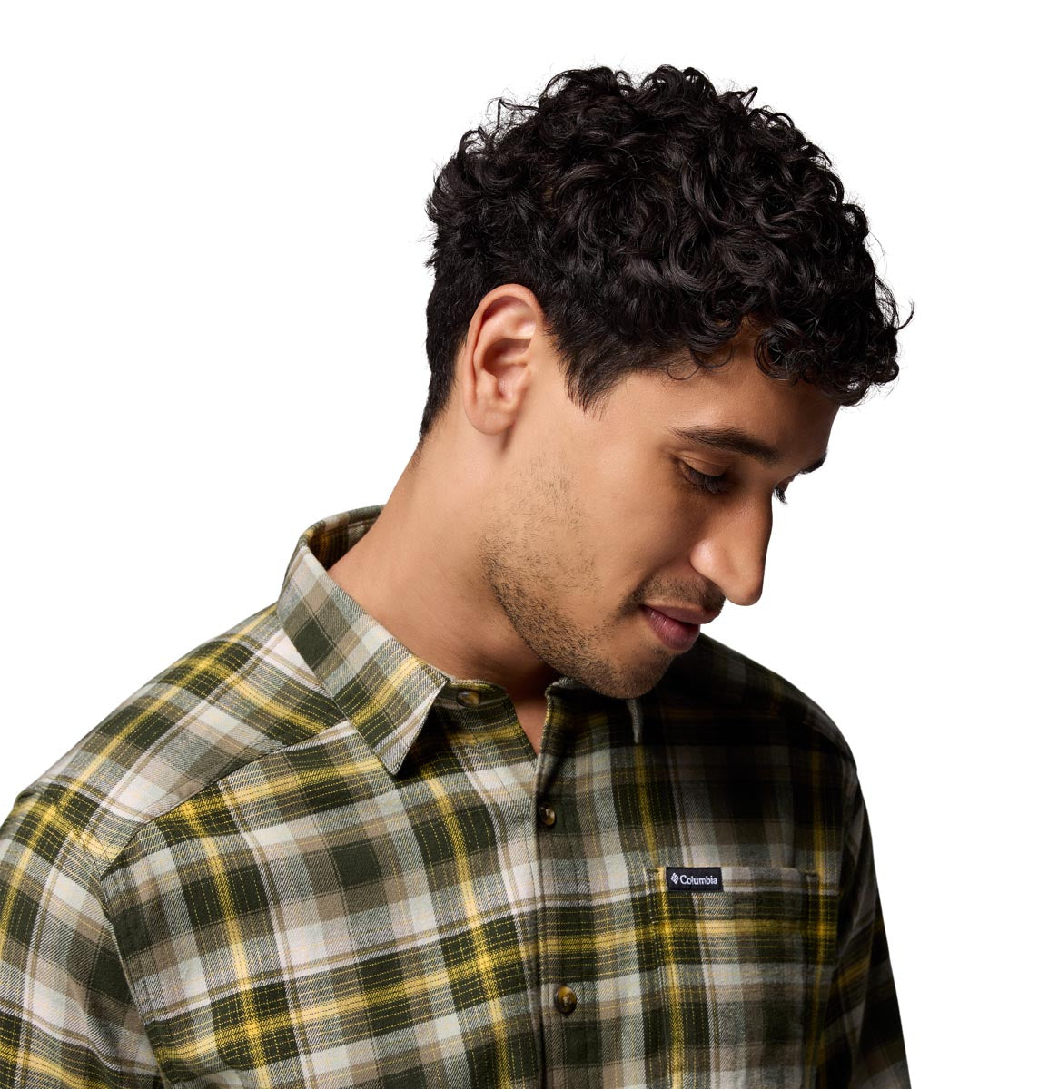 Camisa Manga Larga Cornell Woods  Verde