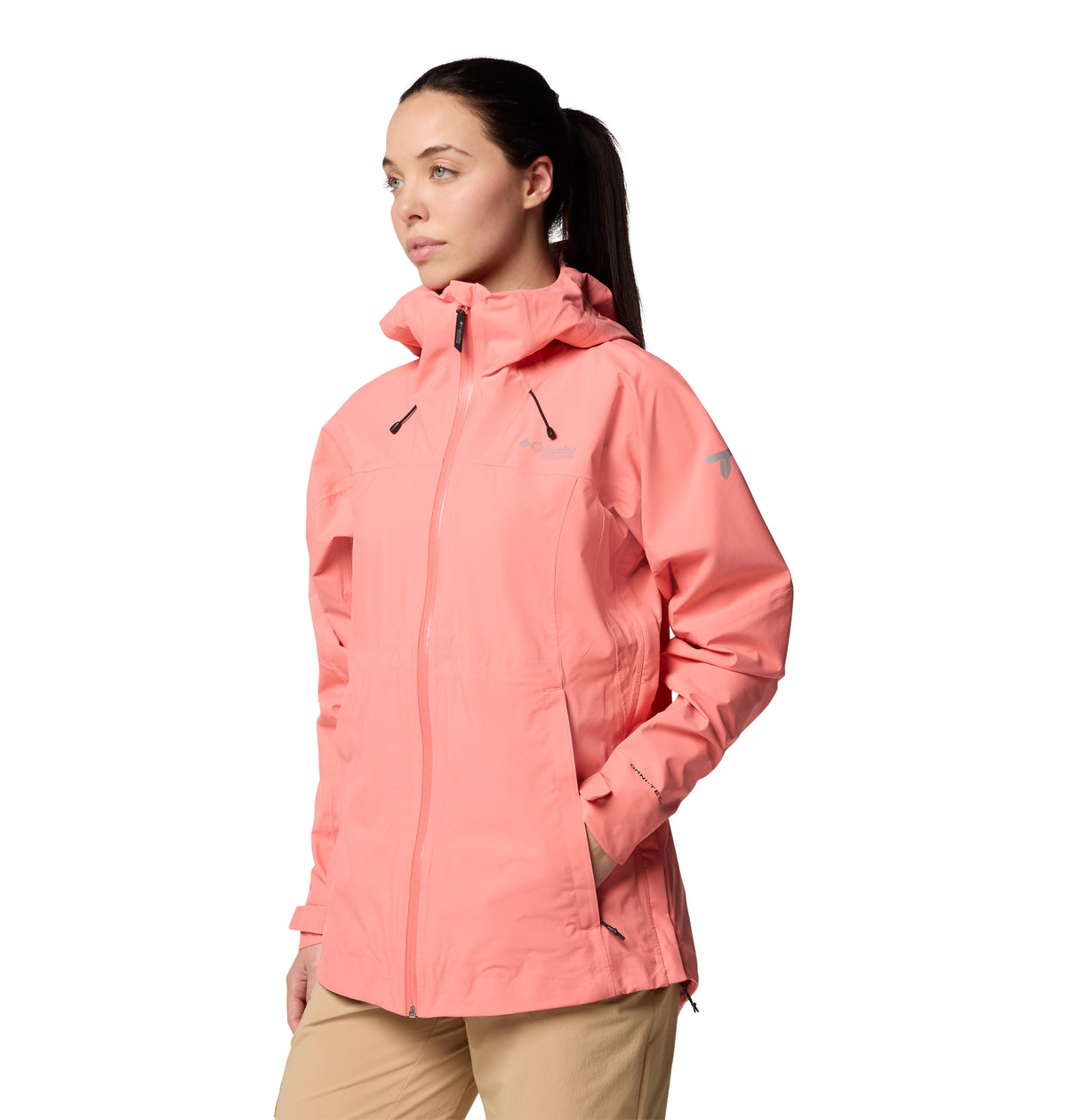 Impermeable Northwest Explorer 3 Omni-Tech Rosado