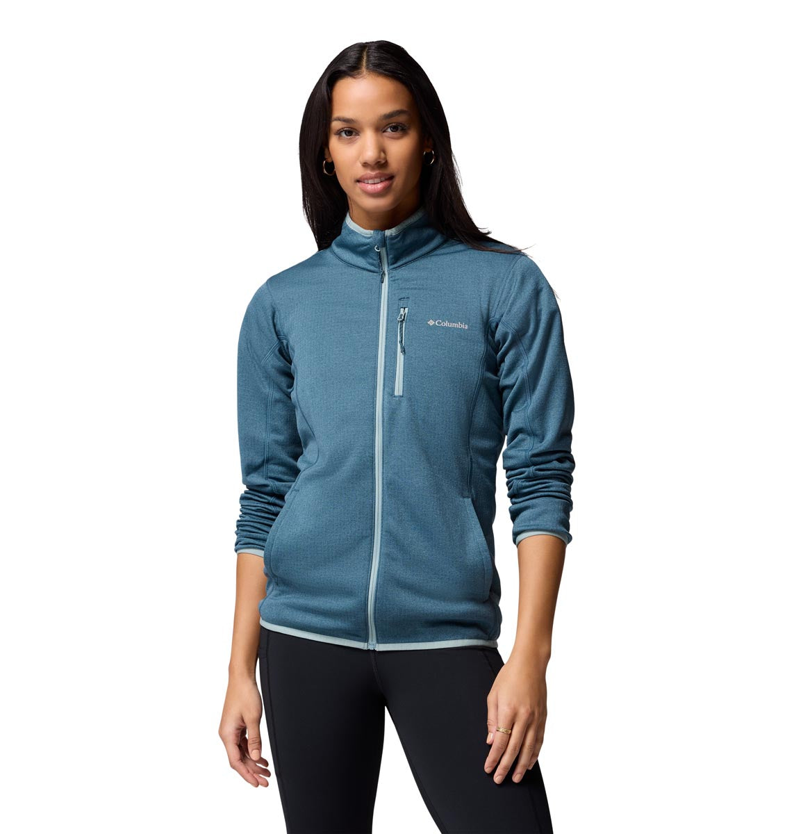 Polar Essential Hike Grid Omni-Wick Azul