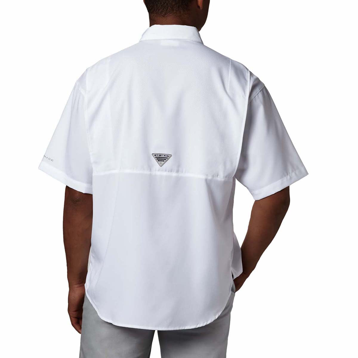 Camisa Manga Corta Tamiami Ii Ss S Omni-Shade Blanco