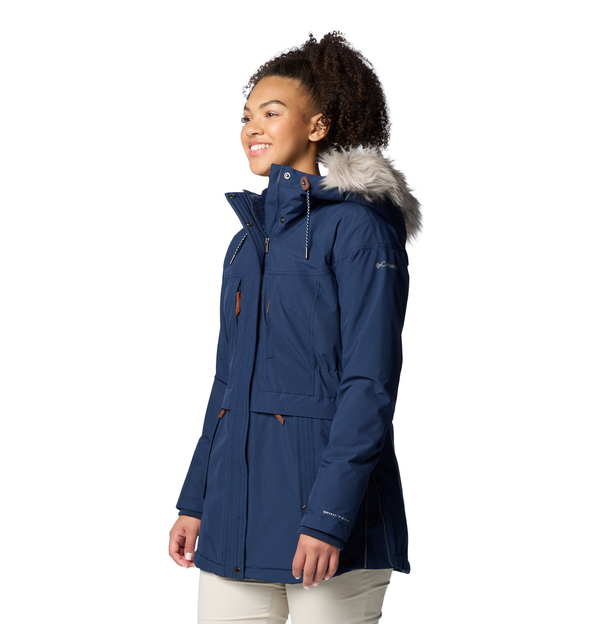 Campera Payton Pass Ii Omni-Tech Azul Marino