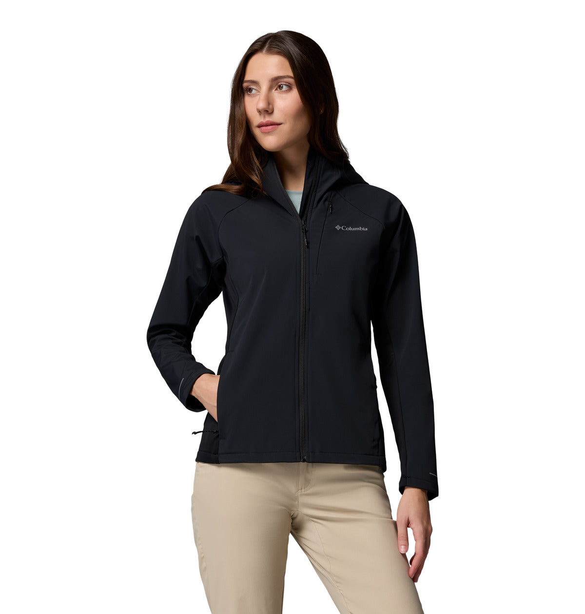 Cortaviento Trailborne Softshell Omni-Shield Negro