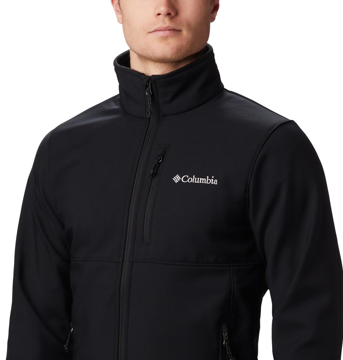 Cortaviento Ascender Softshell Omni-Shield Negro