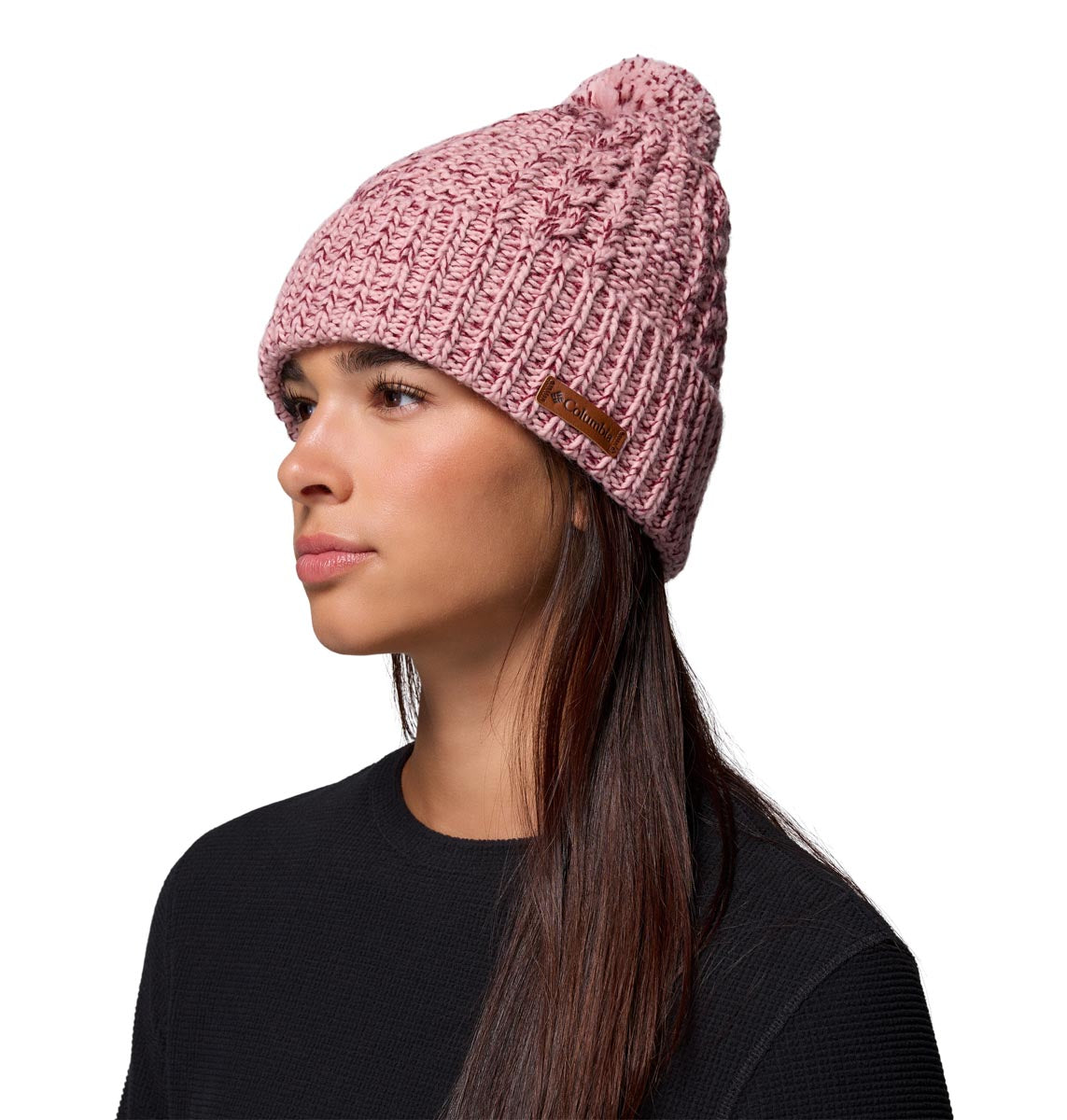 Gorro Cozy Ridge Bean  Rosado