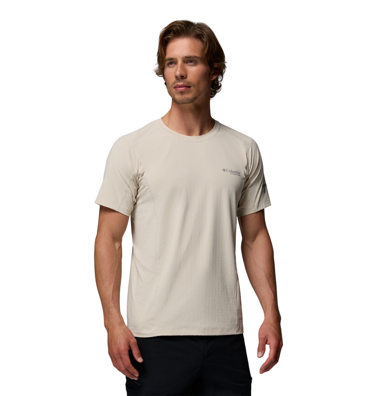 Remera Diamond Peak Short Omni-Freeze Gris
