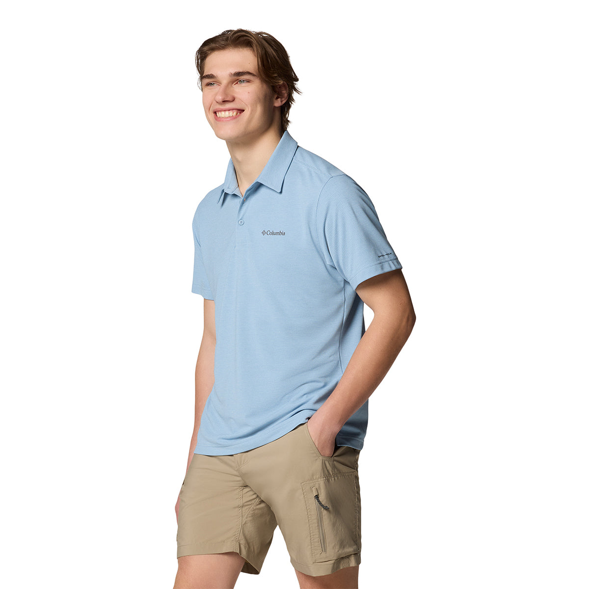 Polo Havercamp Pique Polo Omni-Wick Azul