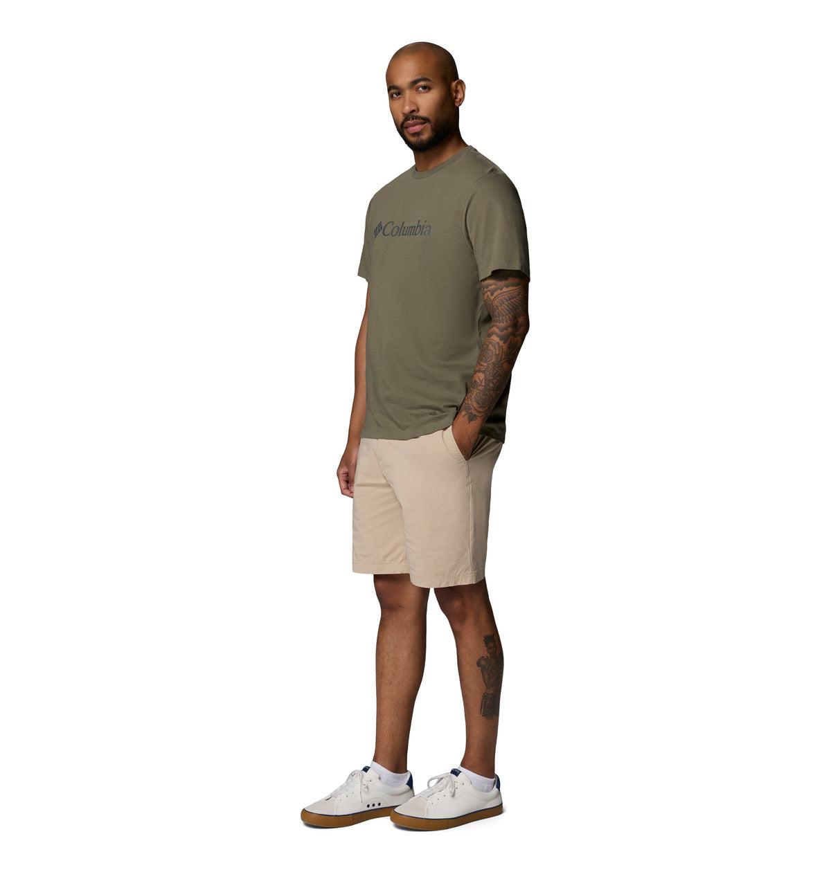 Remera Csc Basic Logo Tee  Verde