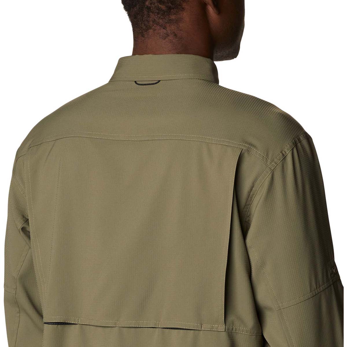 Camisa Manga Larga Silver Rdg Lg Sleeve Omni-Shade Verde
