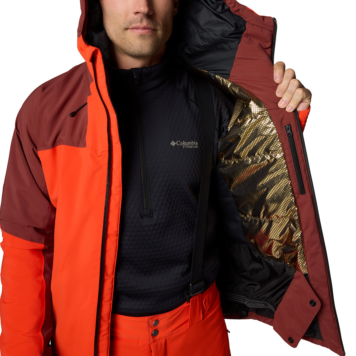 Campera Cirque Bowl Jacket Ski Rojo