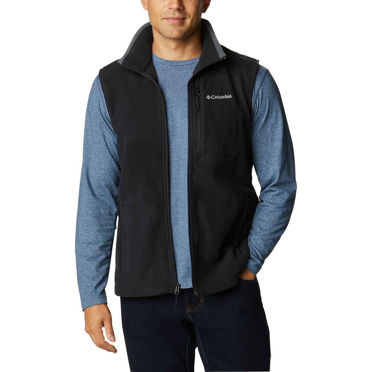 Chaleco Fast Trek Flc Vst  Negro