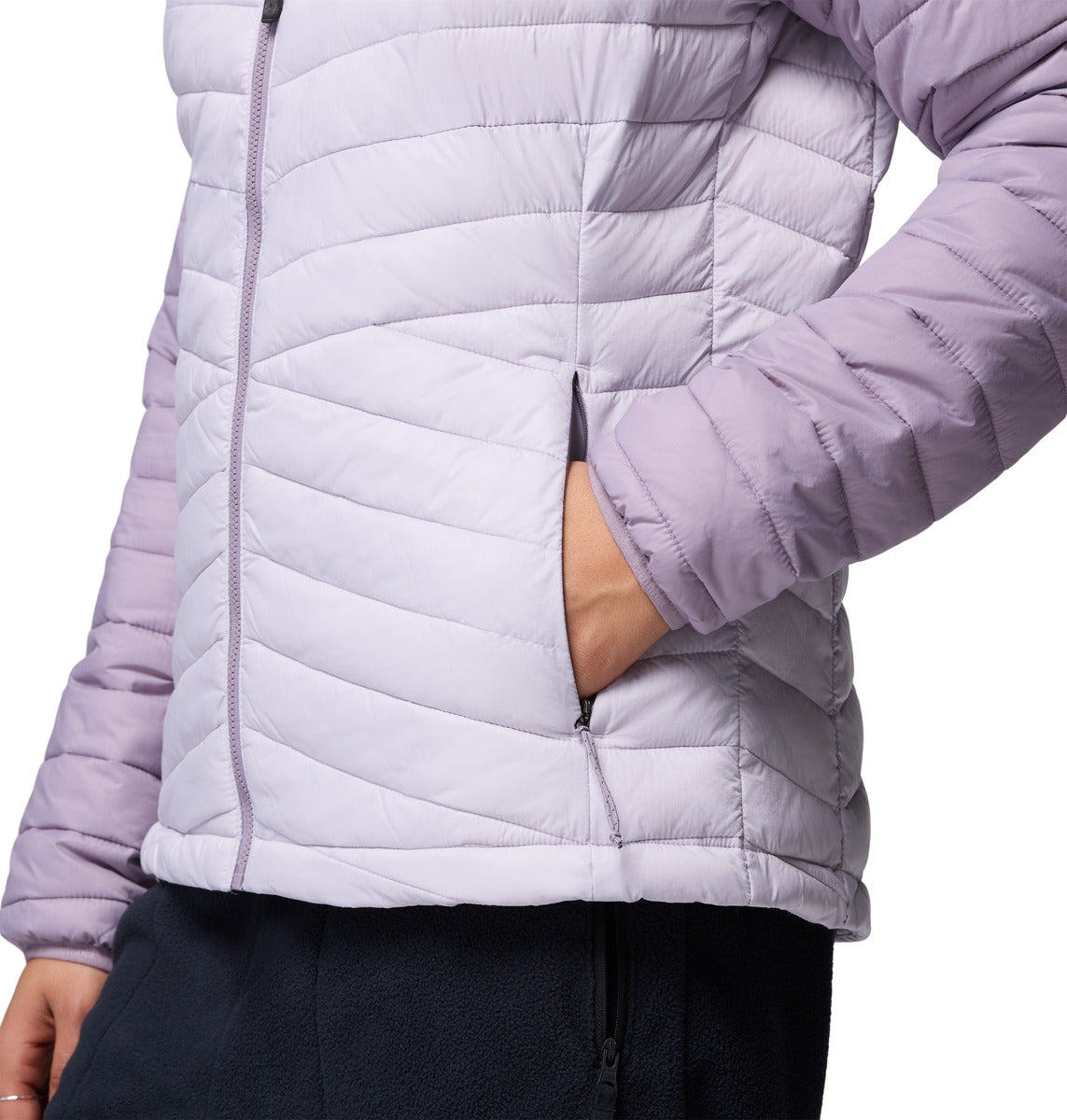 Campera Powder Pass Jacket Omni-Shield Lila