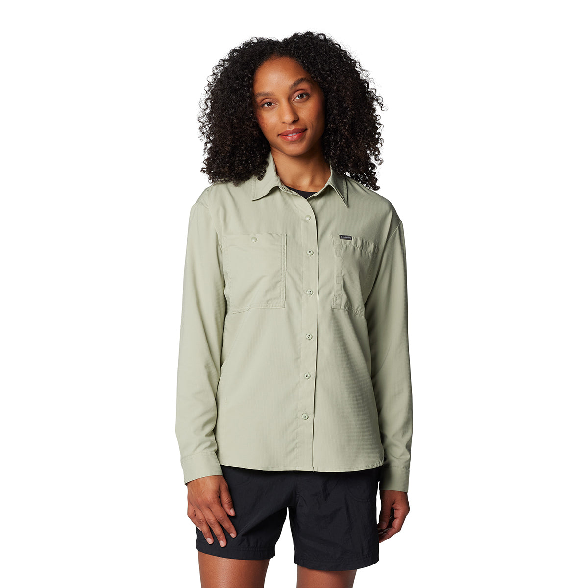 Camisa Manga Larga Silver Ridge Utility Omni-Shade Verde
