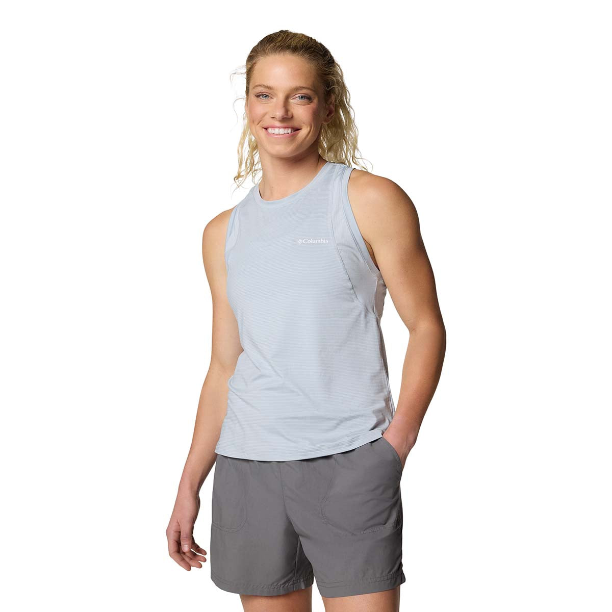 Musculosa Weekend Ascent Tank Omni-Shade Gris