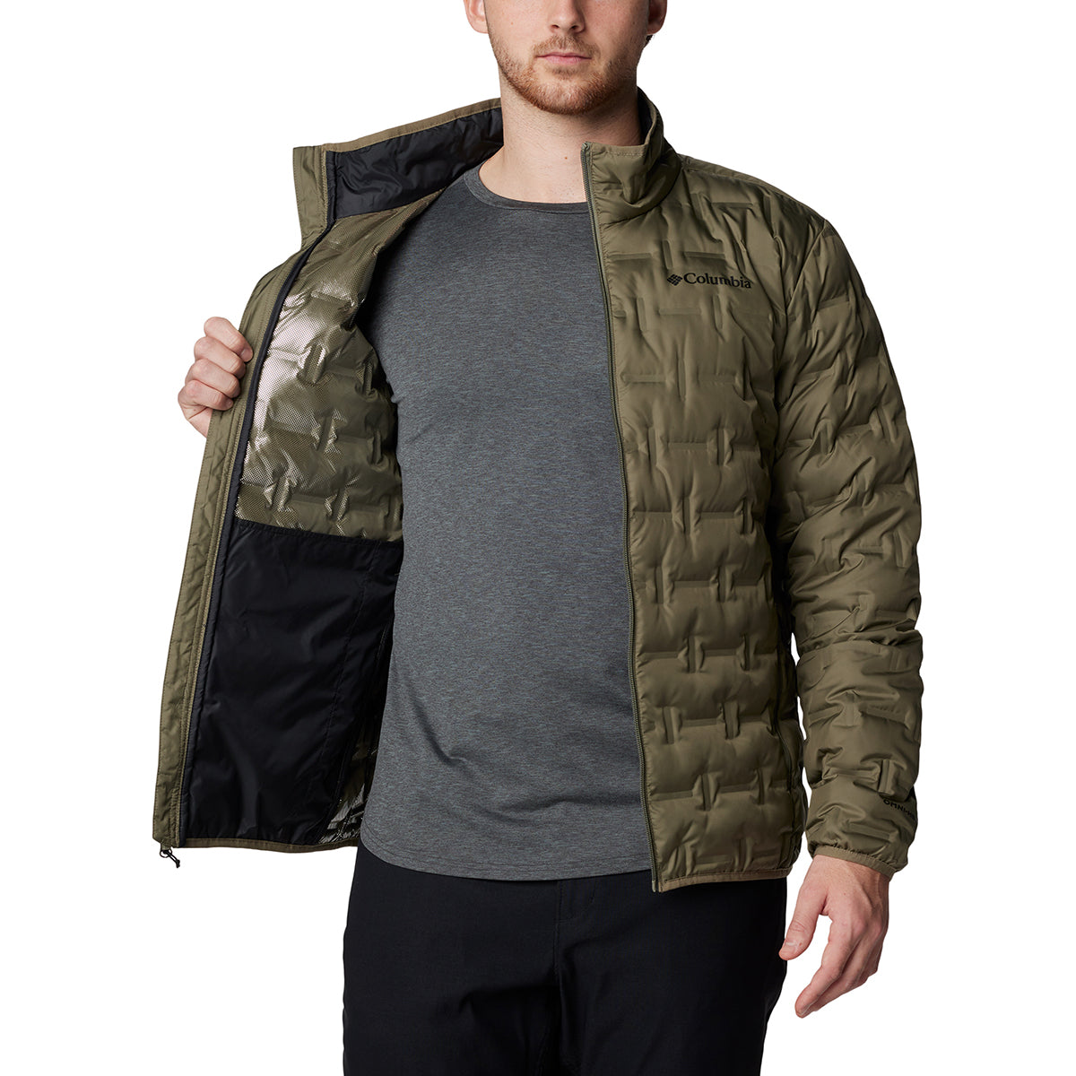 Campera Delta Ridge Ii Down Heat Seal Verde