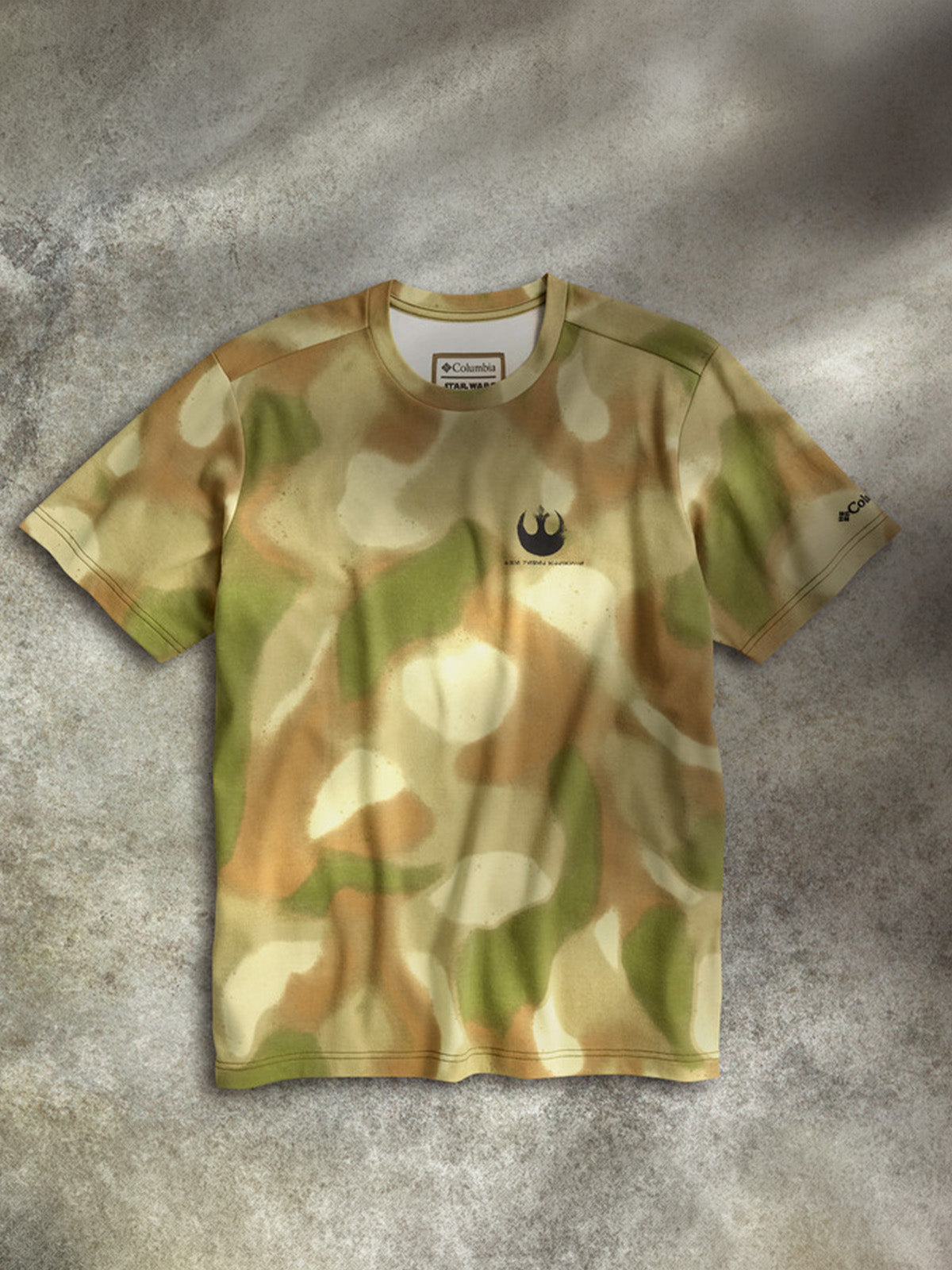 Remera Endor Issue Camo Sho  Verde