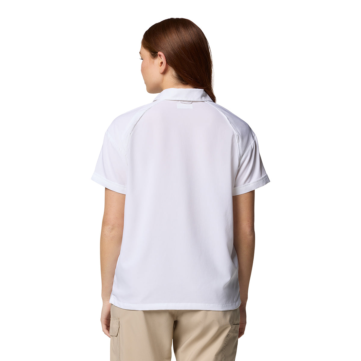 Camisa Manga Corta Silver Ridge Utili Omni-Shade Blanco