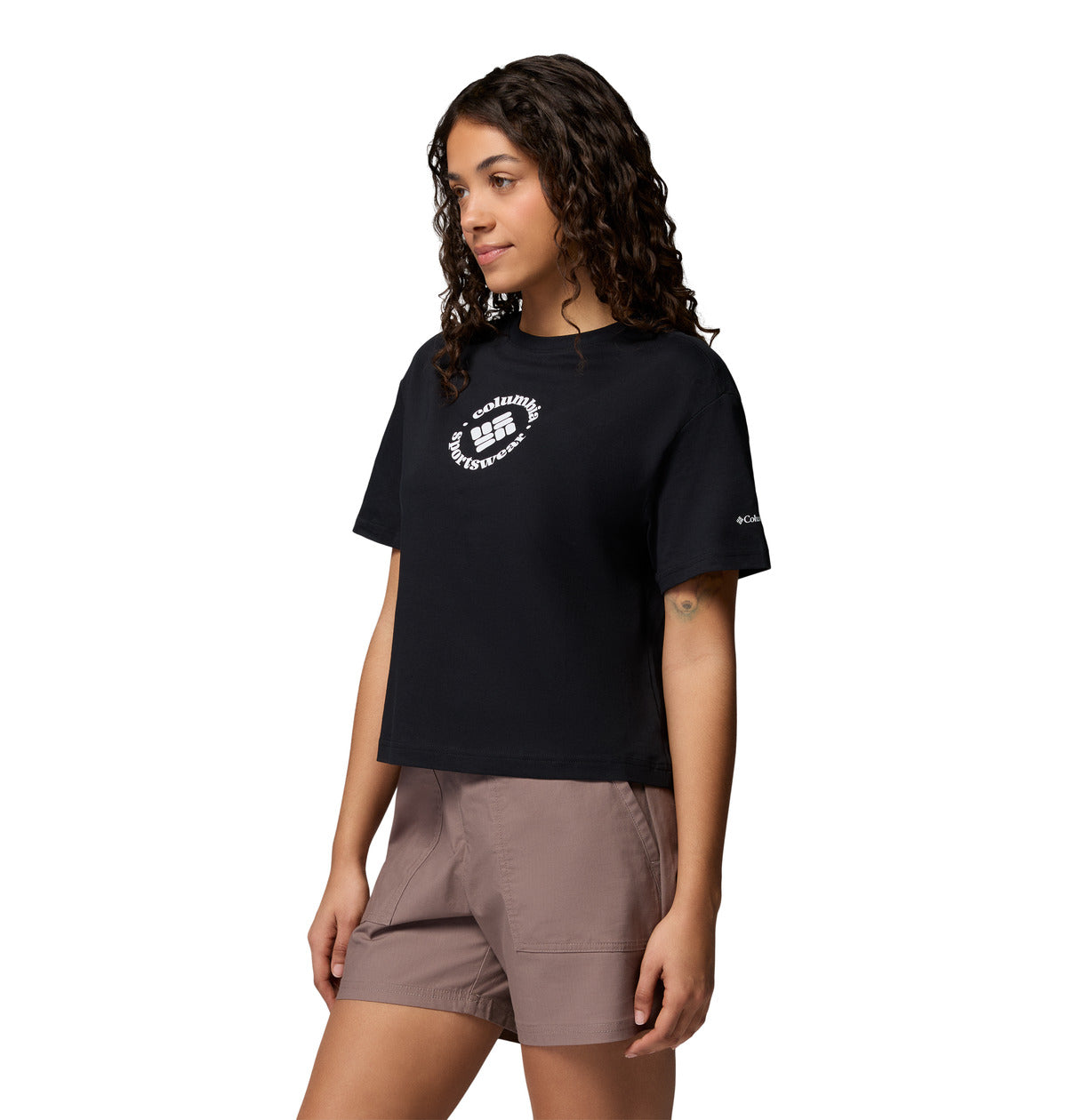 Remera Rolling Bend Graphic  Negro