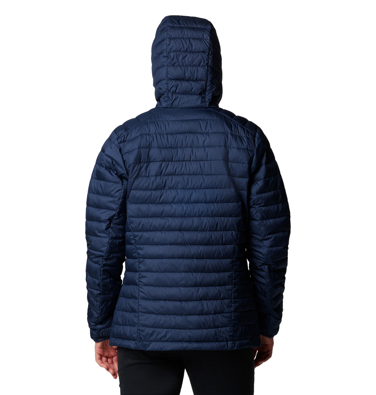 Campera Silver Falls Ii Hood Omni-Shield Azul Marino