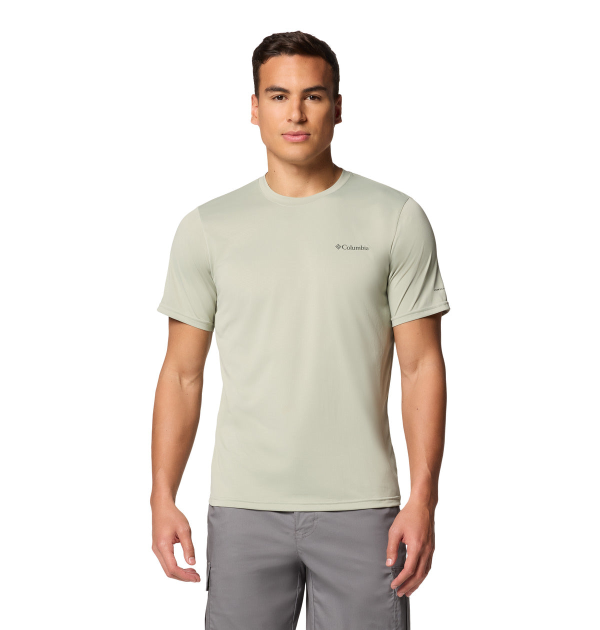 Remera Columbia Hike Crew Omni-Wick Verde