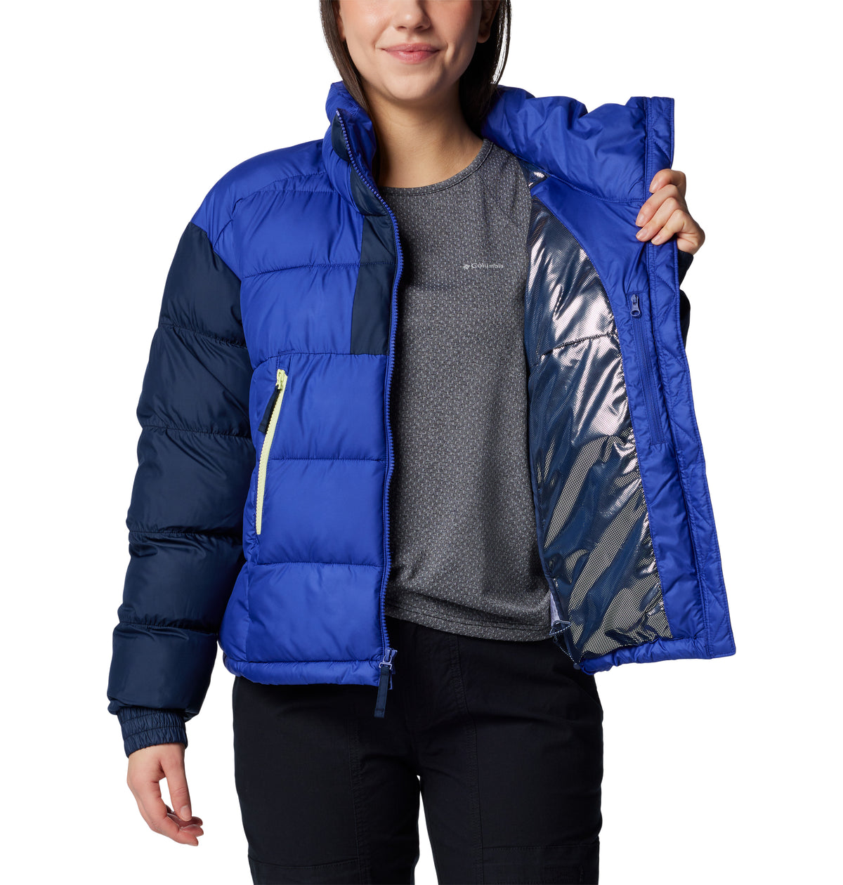 Campera Pike Lake Ii Cropped Trail Azul