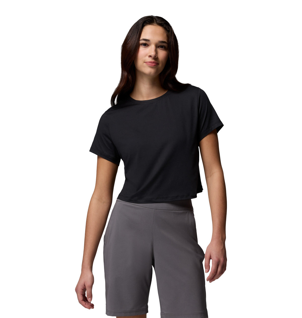 Remera Parsons Point Ss T Omni-Shade Negro