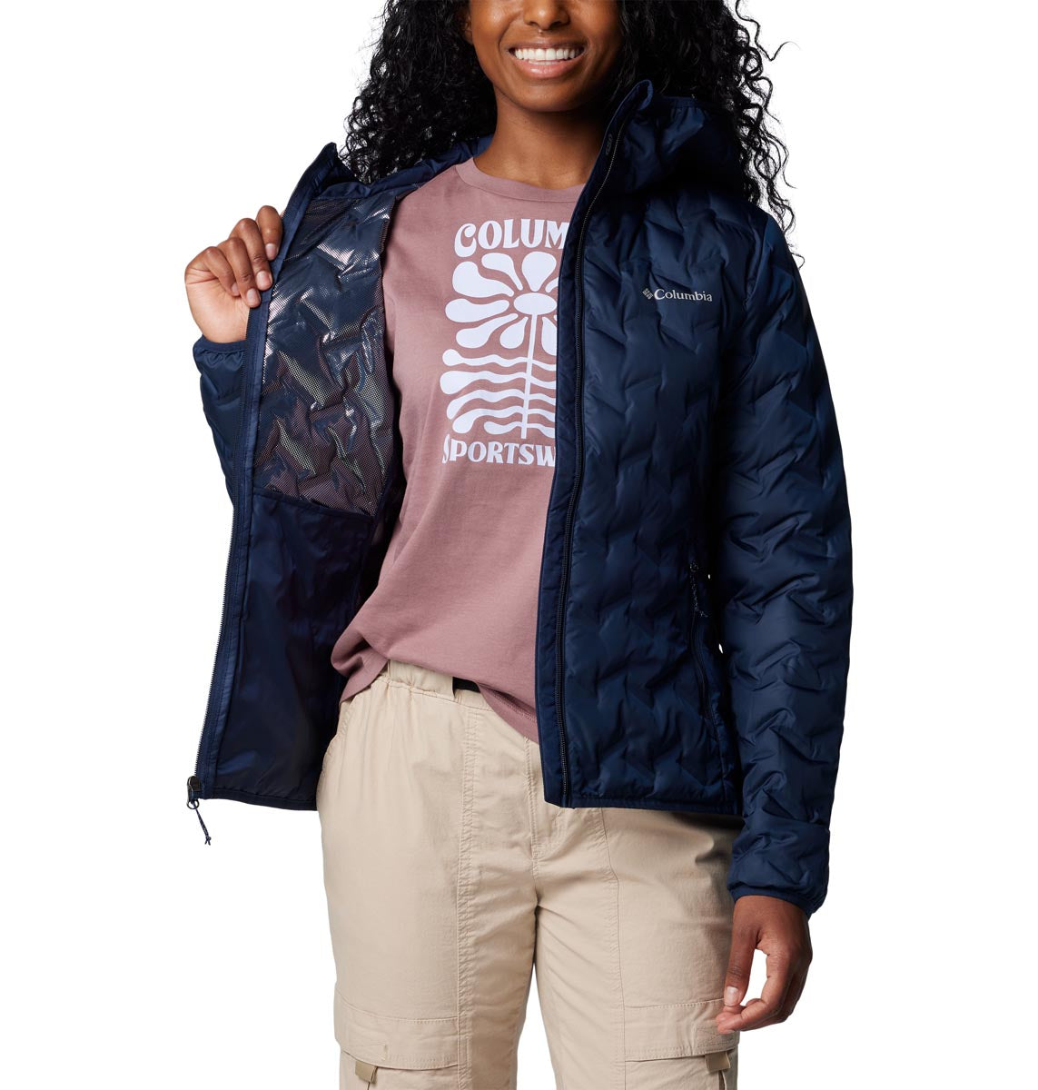 Campera Delta Ridge Ii Jkt Omni-Heat Azul Marino