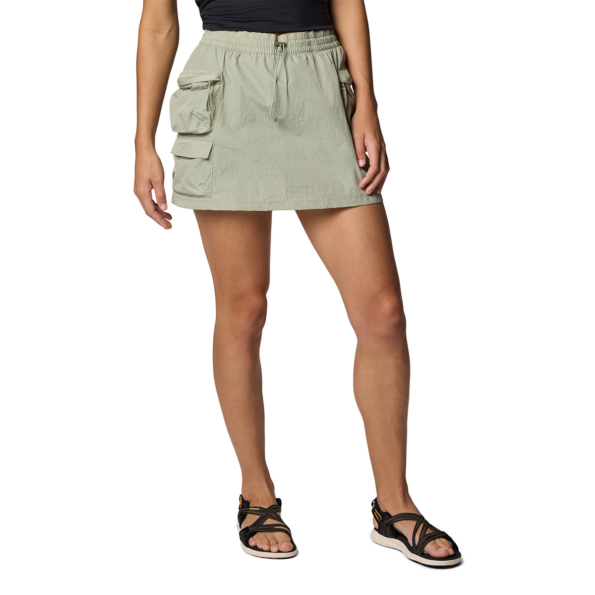 Falda Elevated View Skort Omni-Shield Verde