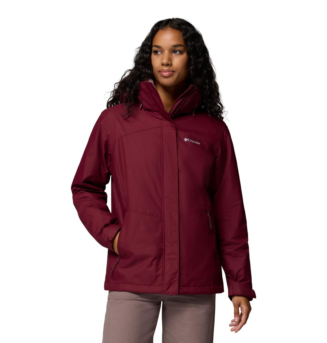 Campera Bugaboo Iii Fleece Omni-Heat Bordó