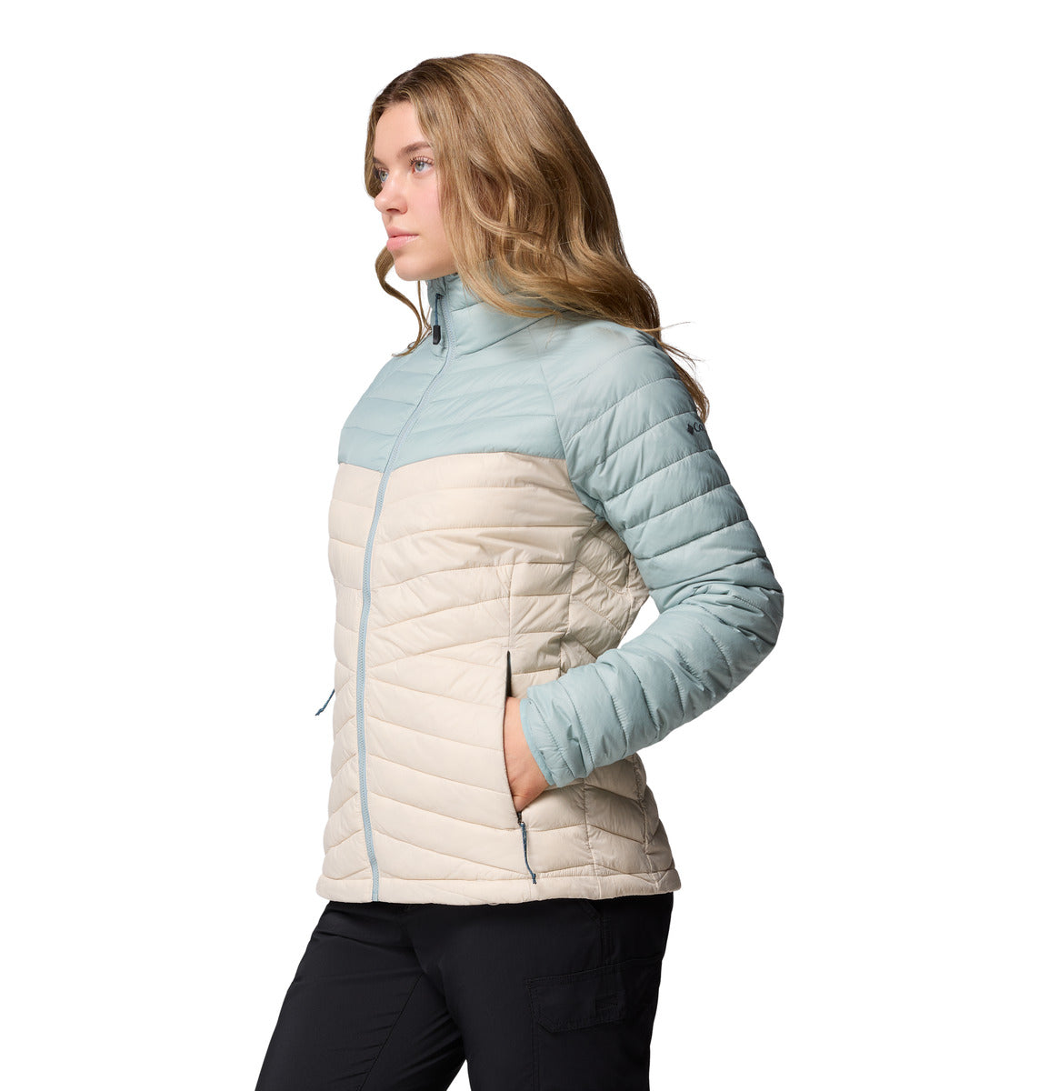 Campera Powder Pass Jacket Omni-Shield Gris
