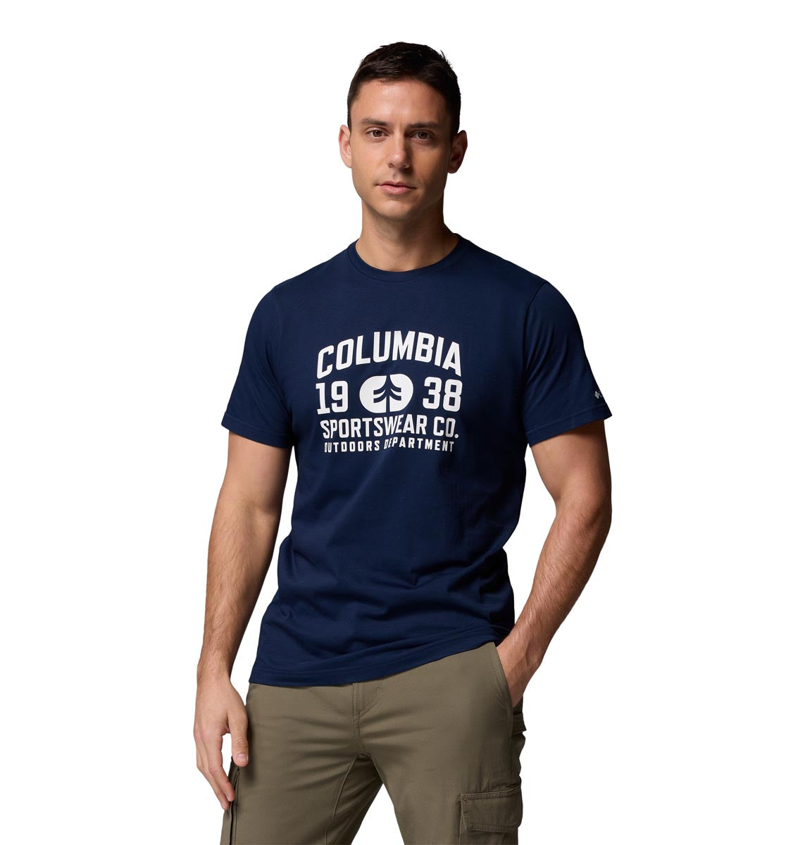 Remera Csc Seasonal Logo Te  Azul Marino