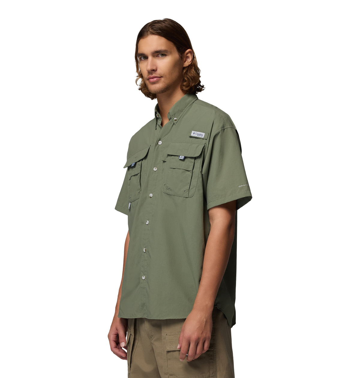 Camisa Manga Corta Bahama Ii S/S Shirt Omni-Shade Verde