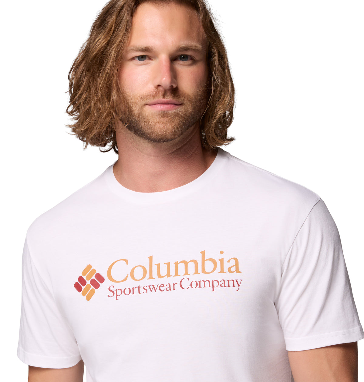 Remera Csc Basic Logo S/S  Blanco