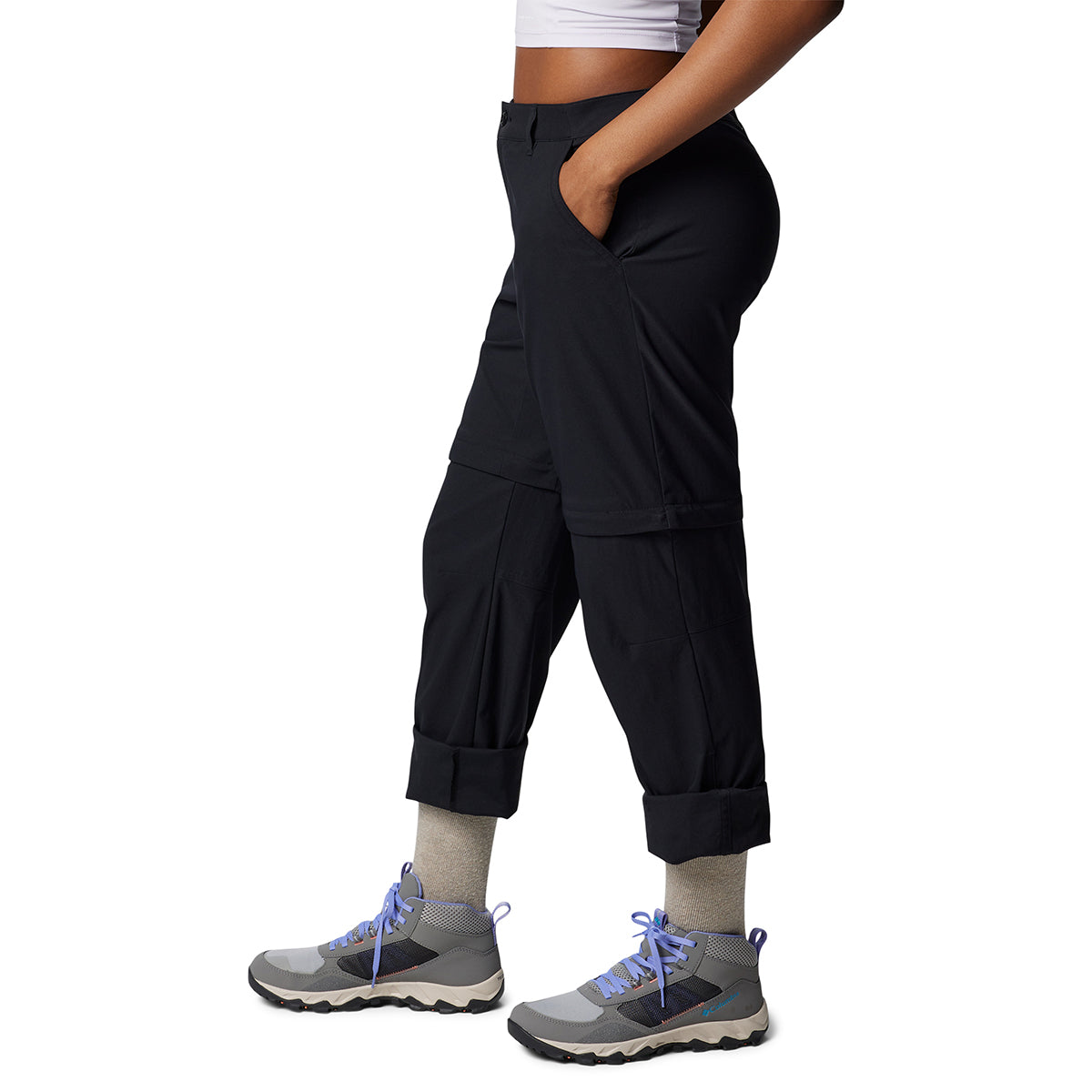 Pantalón Leslie Convert Pant Omni-Shade Negro