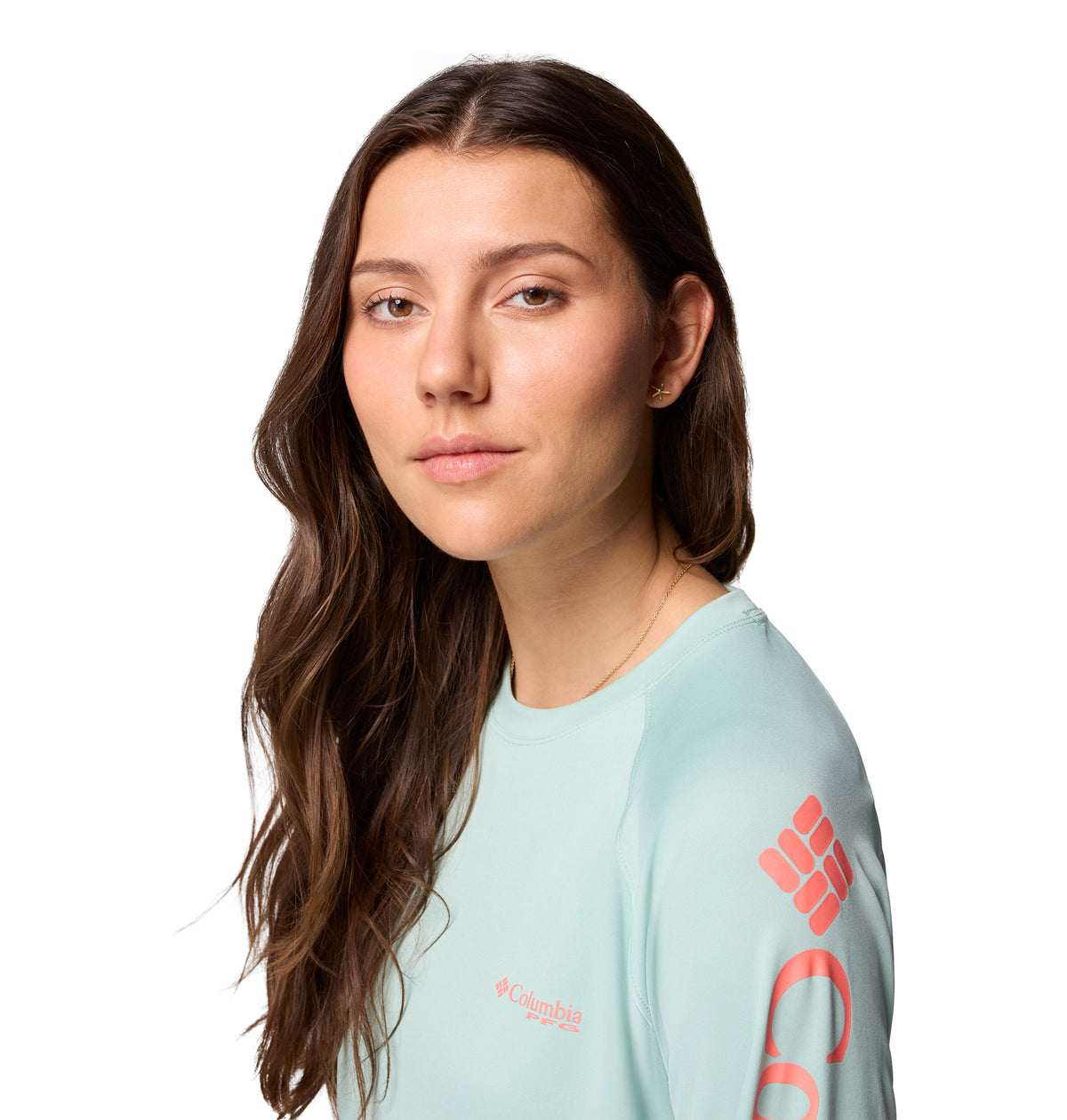 Remera Manga Larga Tidal Tee Ii Long Sl Omni-Wick Verde