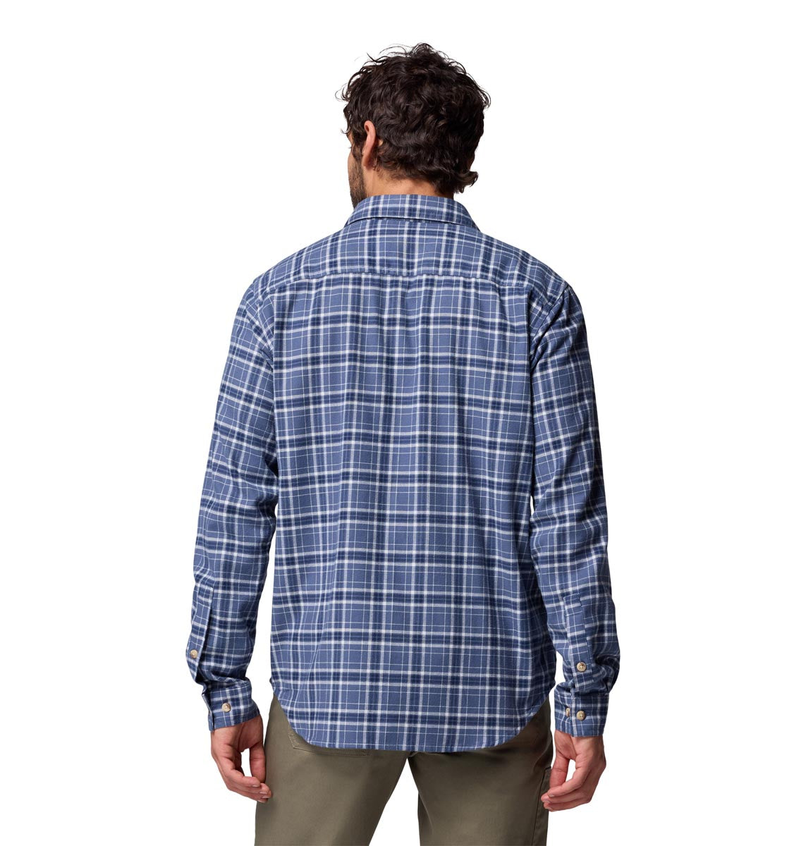 Camisa Manga Larga Cornell Woods  Azul