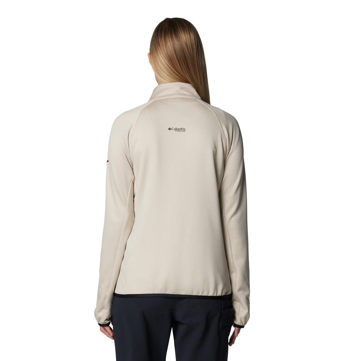 Campera Triple Canyon Grid Omni-Wick Gris
