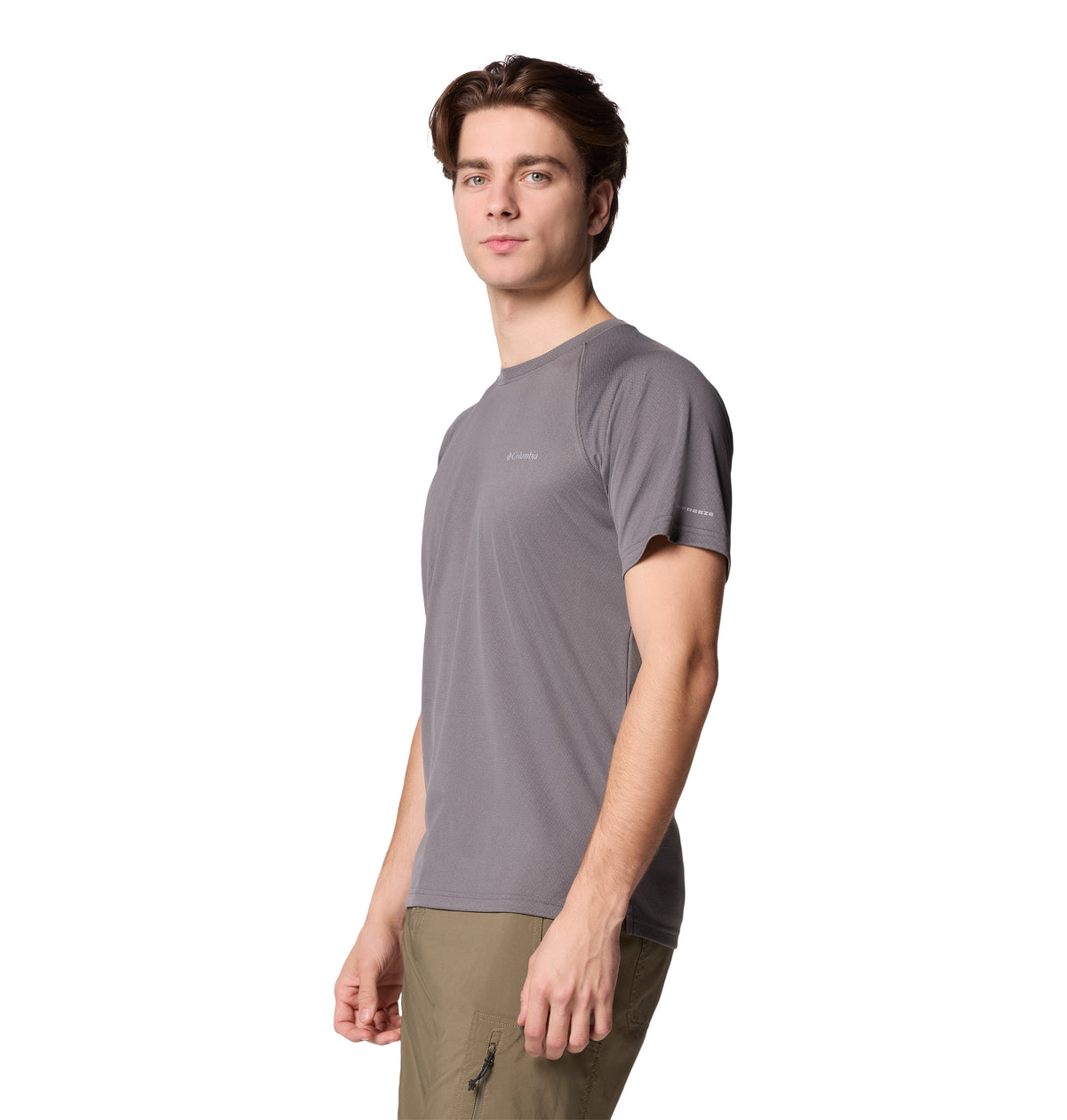 Remera Alpine Chill Pro Ss Omni-Freeze Gris