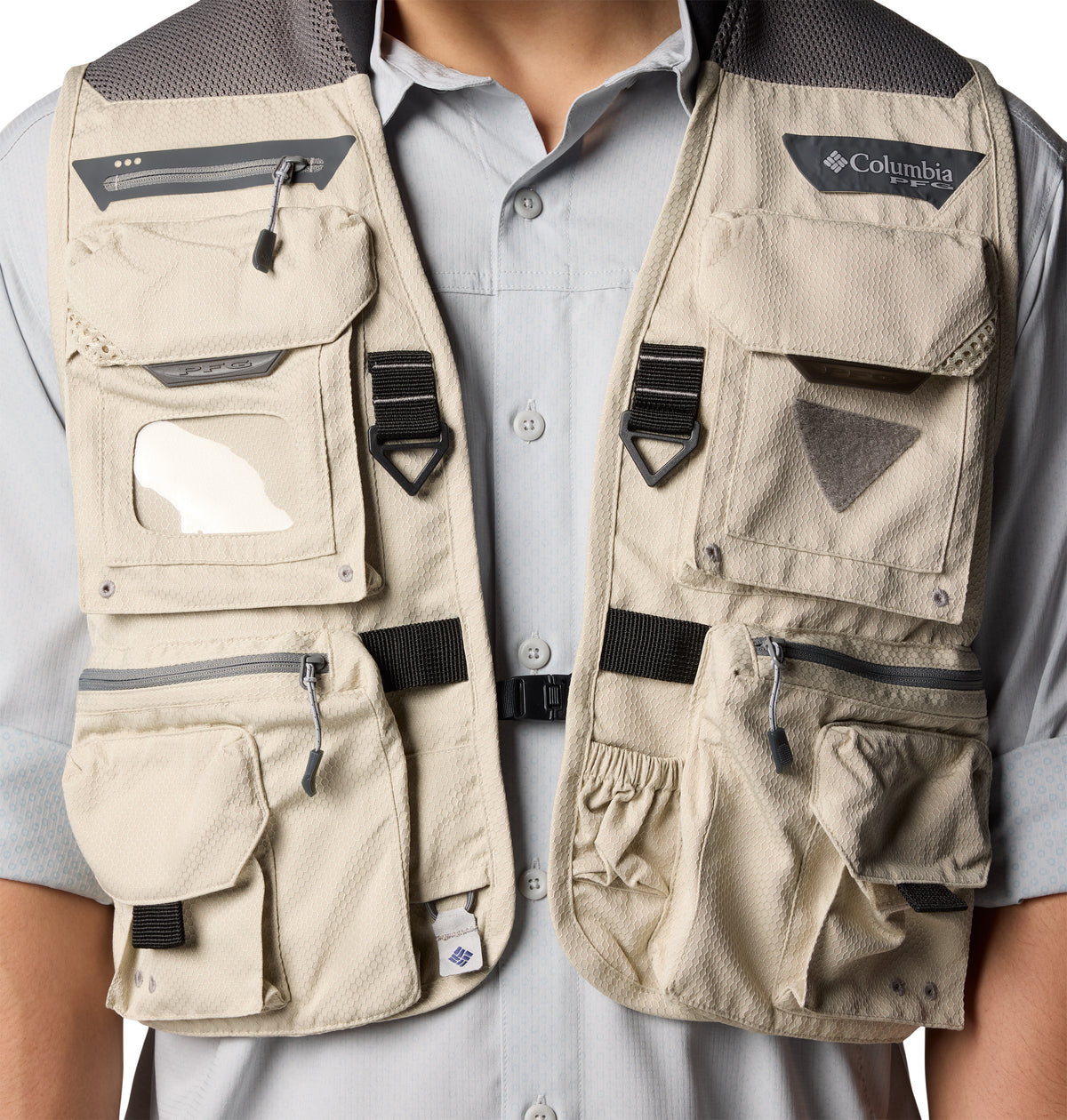 Chaleco Henrys Fork Vi Vest Omni-Shade Beige