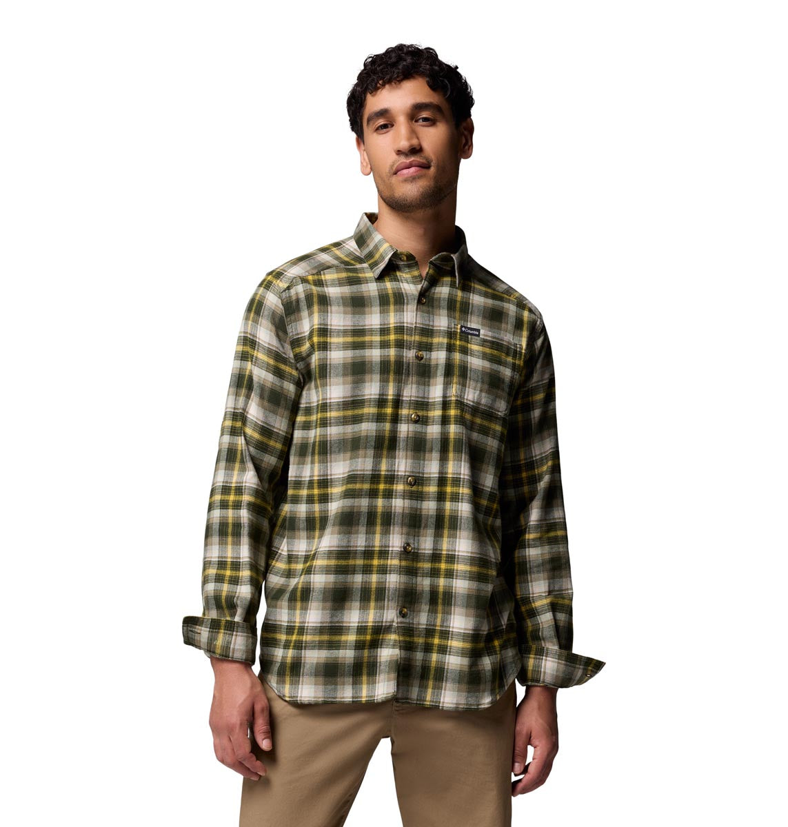 Camisa Manga Larga Cornell Woods  Verde