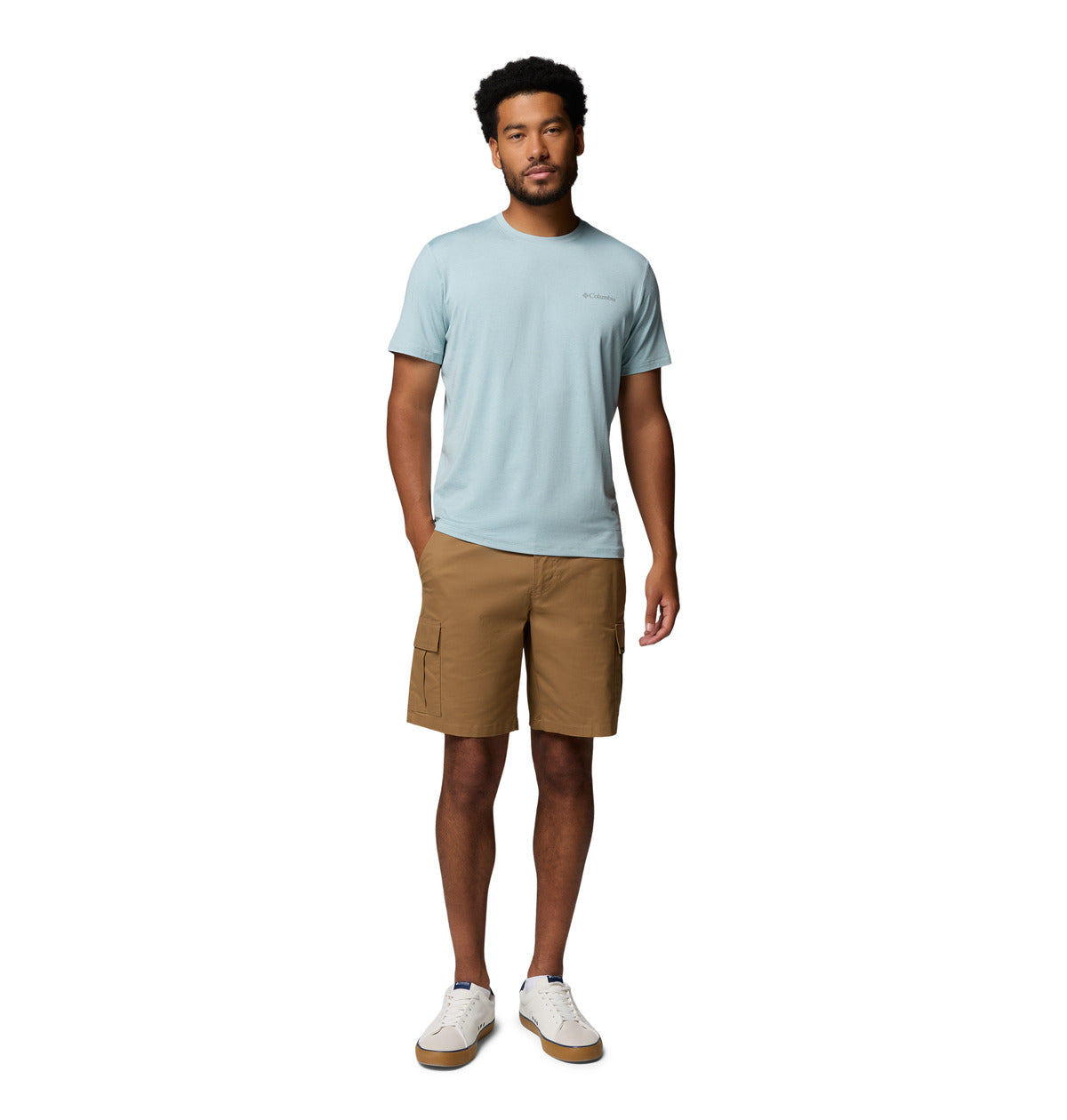 Remera Parsons Point Ss Omni-Shade Azul