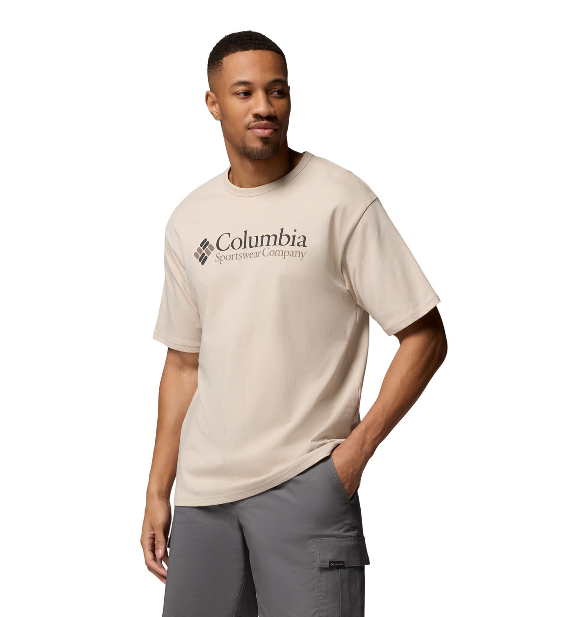 Remera Csc Heavyweight Logo Omni-Shade Gris