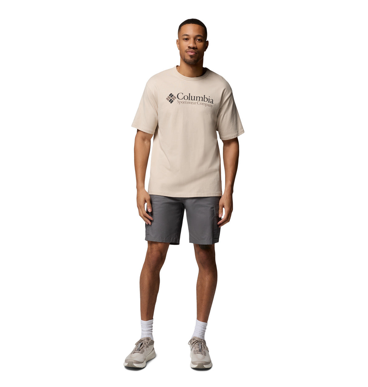 Remera Csc Heavyweight Logo Omni-Shade Gris