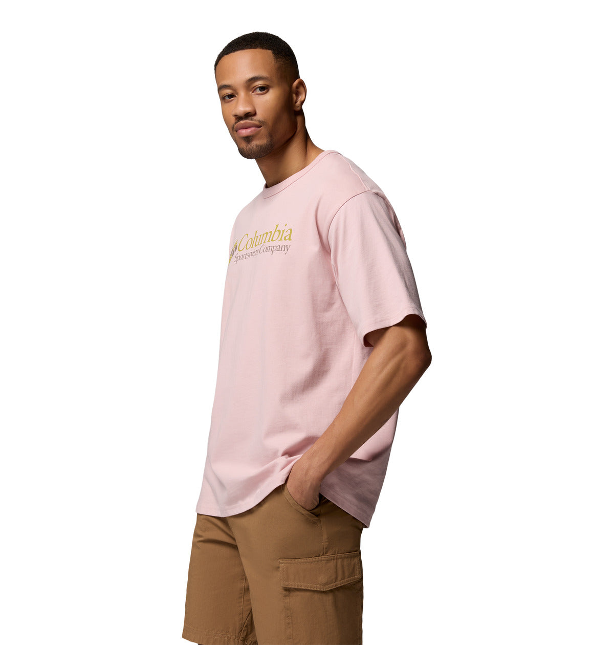 Remera Csc Heavyweight Logo Omni-Shade Rosado